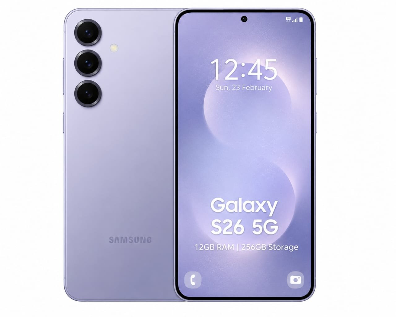 Samsung Galaxy S26 5G (Sky Blue, 256 GB) (12 GB RAM)